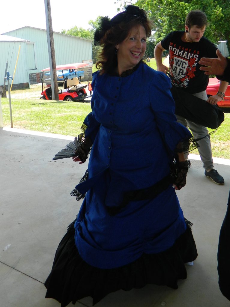 Lisa Gillispie at a Chase City community event