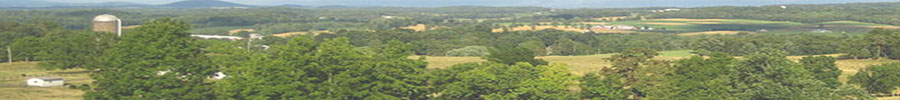 Chase City and the surrounding countryside